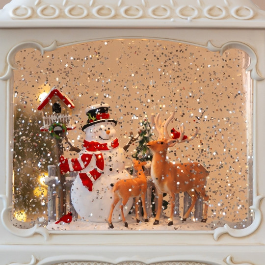 Ліхтар з підсвіткою та музикою Winter story