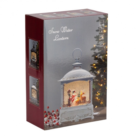 Ліхтар з підсвіткою та музикою Winter story