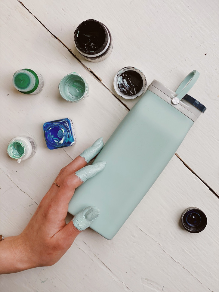 Складана пляшка для води Detox 550 мл