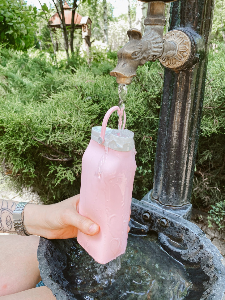 Складана пляшка для води Detox 550 мл