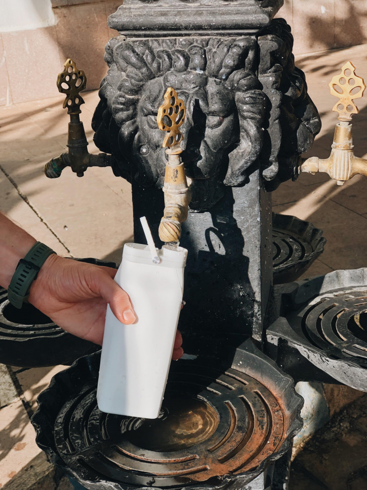 Складана пляшка для води Detox 550 мл