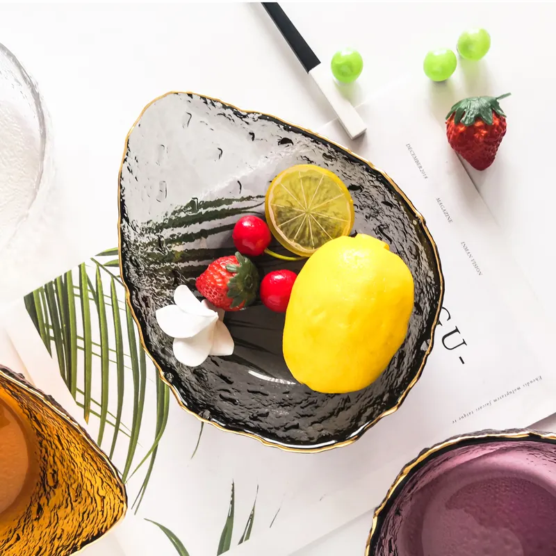 Салатник Leaf Dark