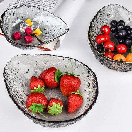 Салатник Leaf Dark