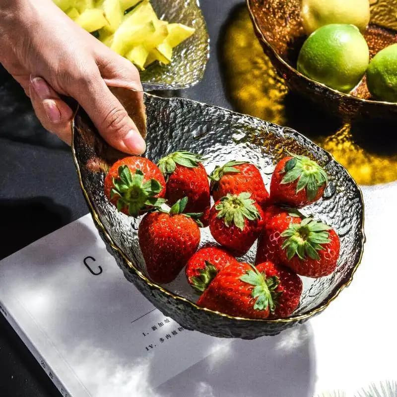 Салатник Leaf Dark