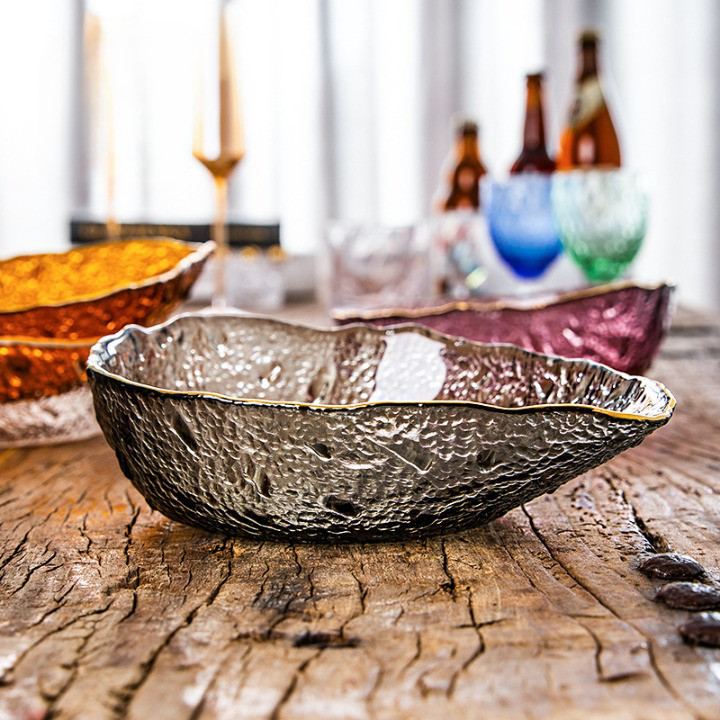 Салатник Leaf Dark