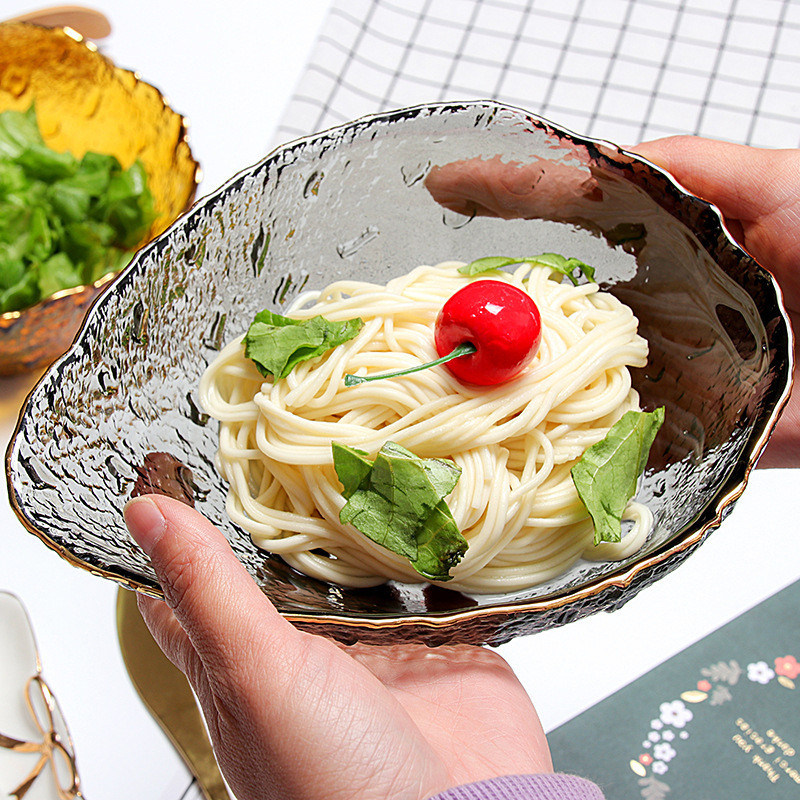 Салатник Leaf Dark