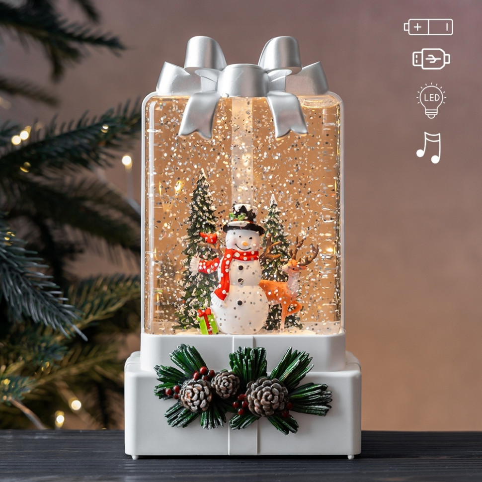 Ліхтар з підсвіткою та музикою Holiday gift