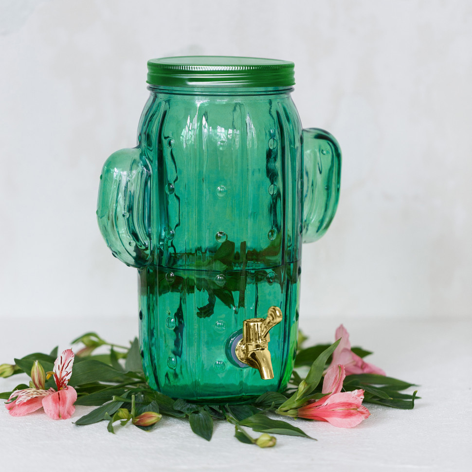 Диспенсер для напитков (лимонадник) Cactus 4 L