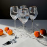 Набор бокалов для вина (4 шт) и стоппер Blush Set