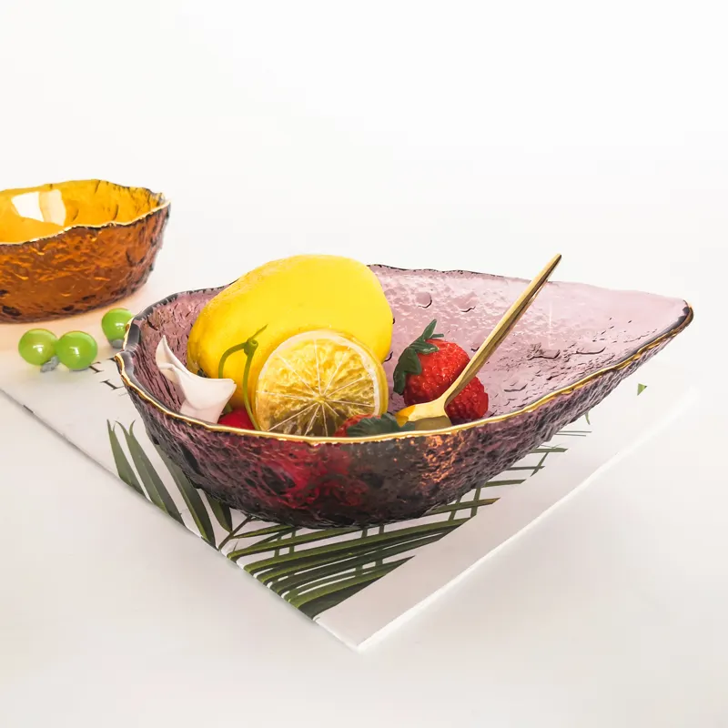 Салатник Leaf Violet