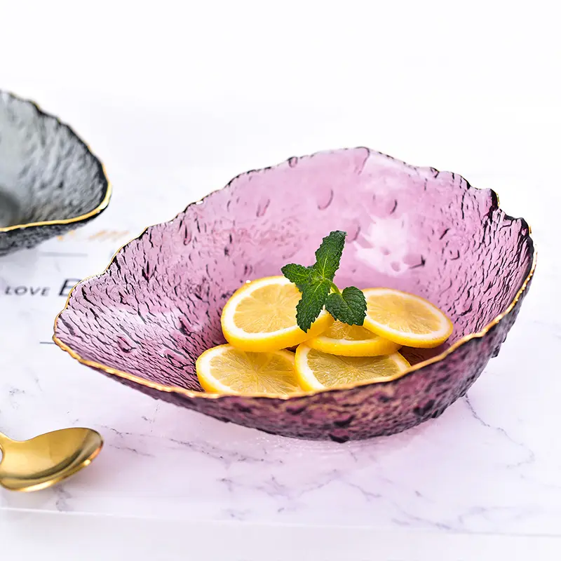 Салатник Leaf Violet