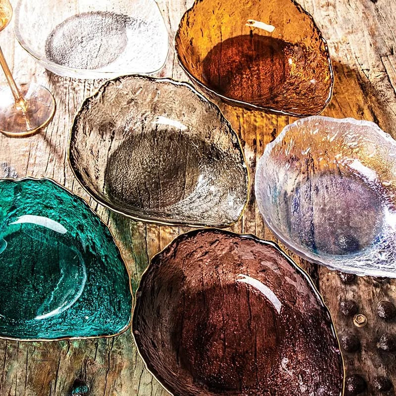 Салатник Leaf Violet