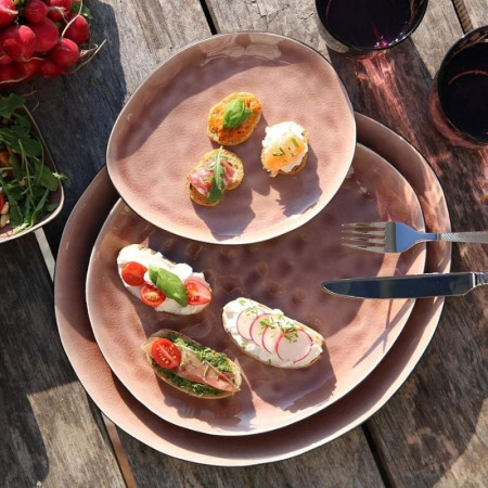 Тарелка Pink oyster