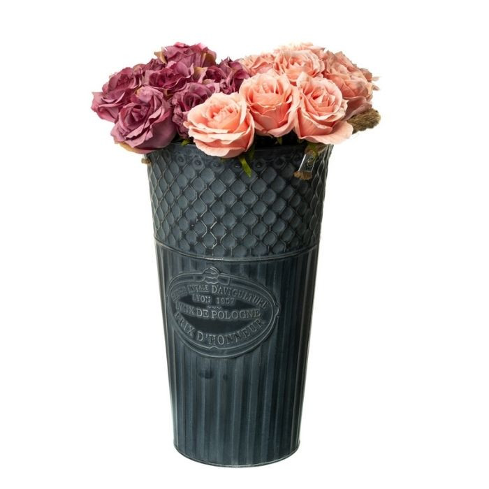 Металлическое кашпо Blom