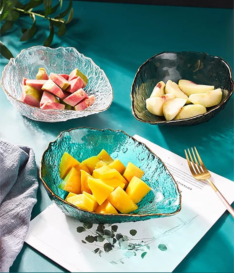 Салатник Leaf Green