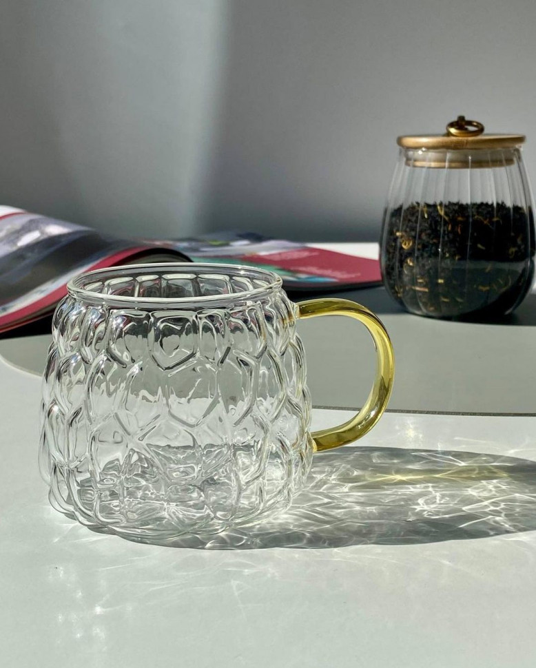 Скляна чашка Pingar