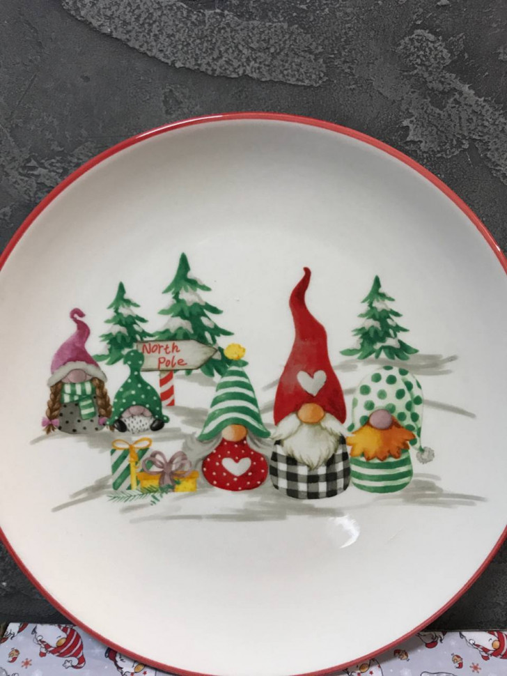 Керамічна тарілка Nativity Уцінка