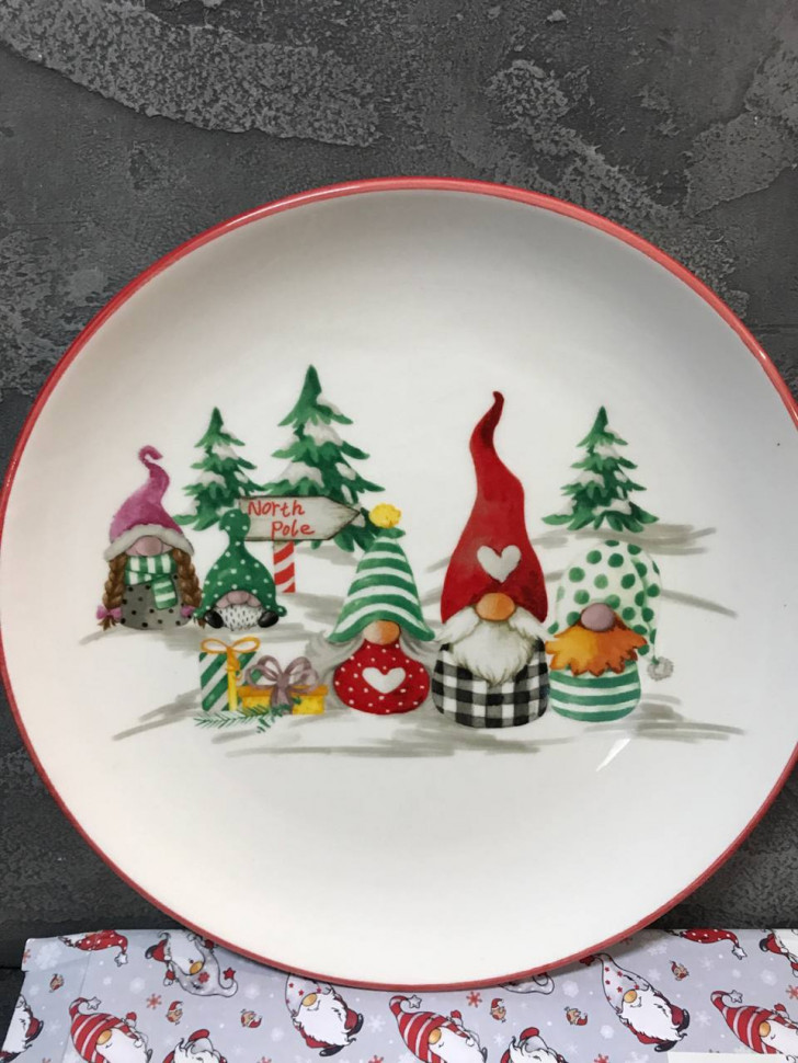 Керамічна тарілка Nativity Уцінка