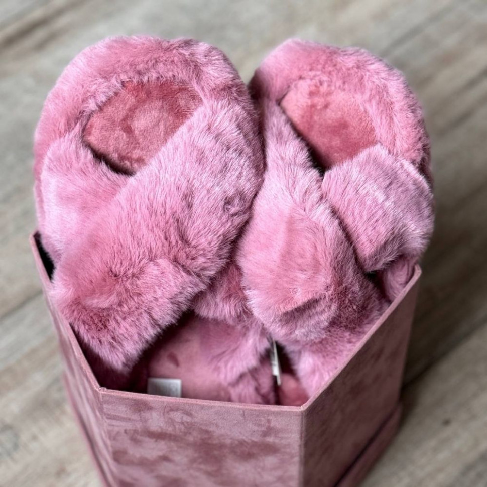 Пушистые тапочки Fluffy