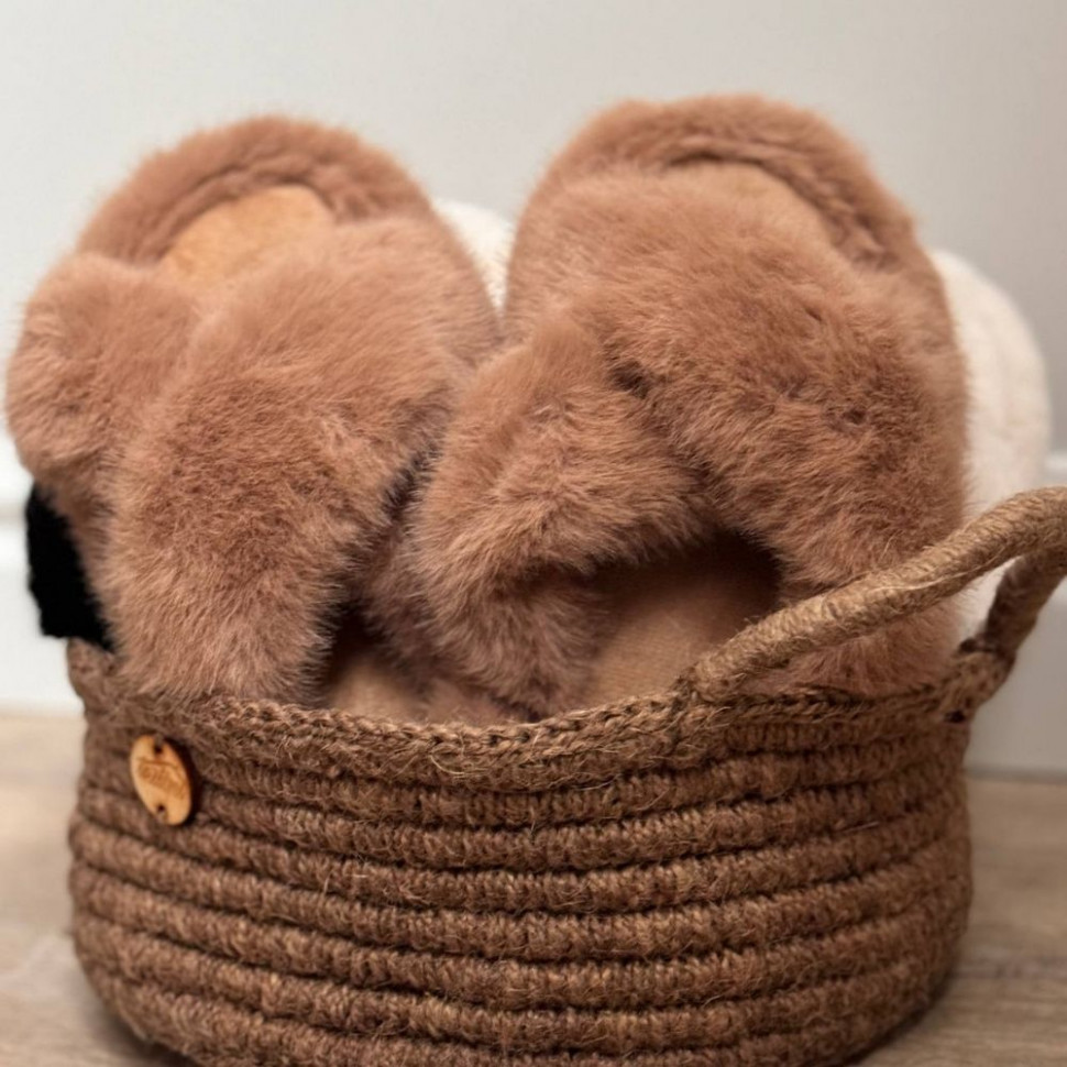 Пушистые тапочки Fluffy