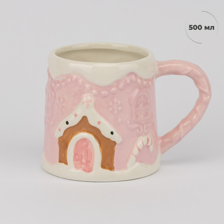 Кружка New Year's house