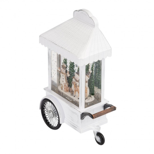 Ліхтар з підсвіткою та музикою Christmas workshops