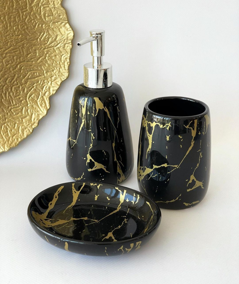 Набір керамічний для ванної кімнати Marble