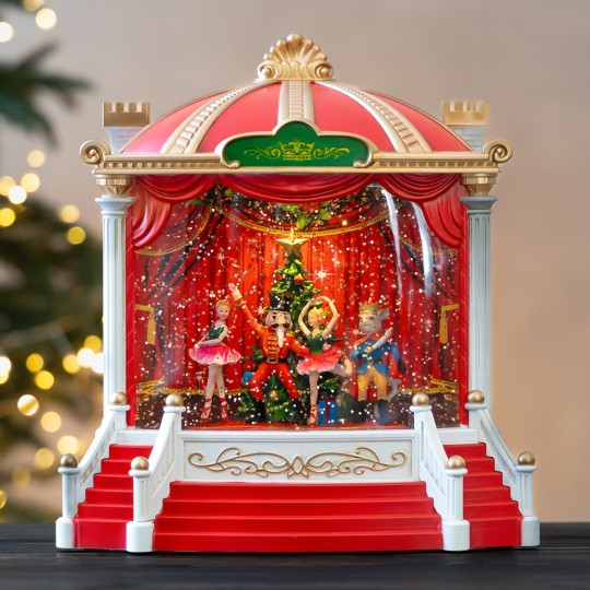 Фонарь с подсветкой и музыкой New Year's fairy tale