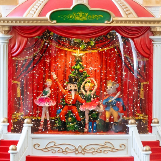 Фонарь с подсветкой и музыкой New Year's fairy tale