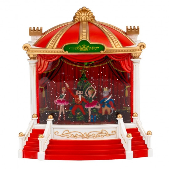 Фонарь с подсветкой и музыкой New Year's fairy tale