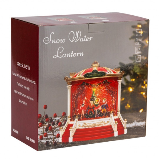 Фонарь с подсветкой и музыкой New Year's fairy tale