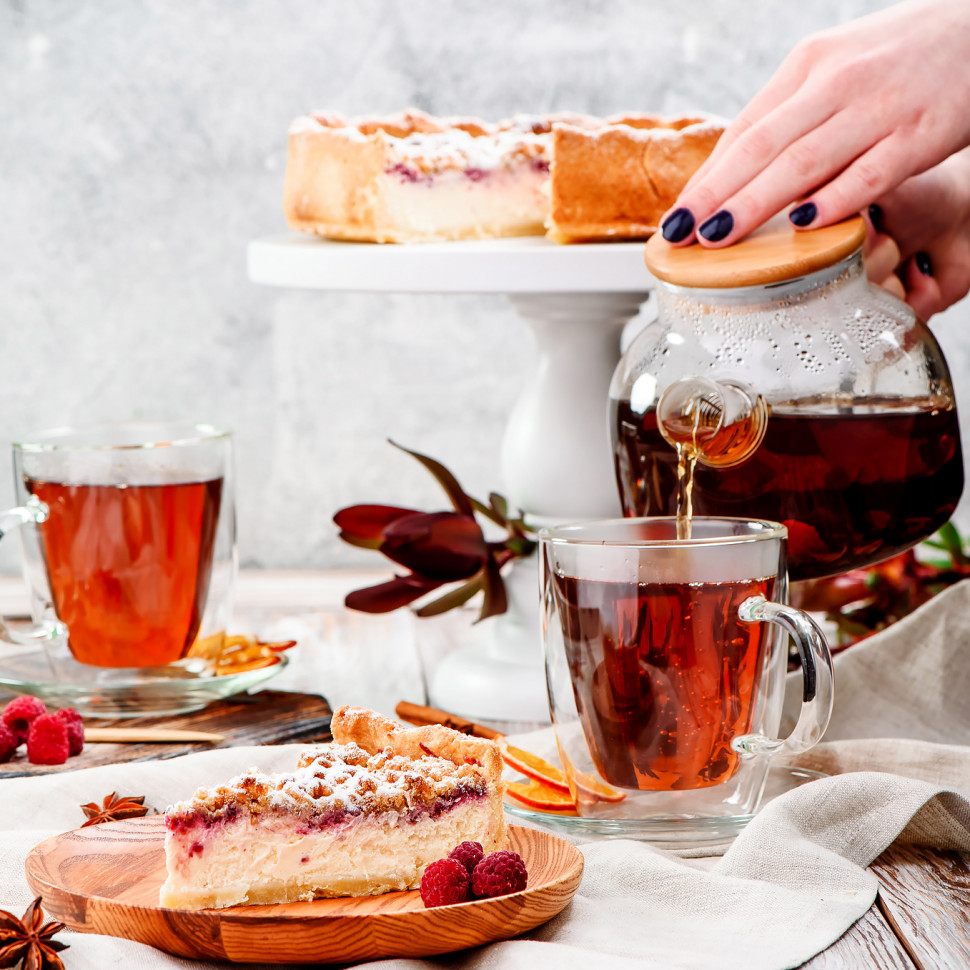 Стеклянная кружка с двойной стенкой Handled (400 мл)