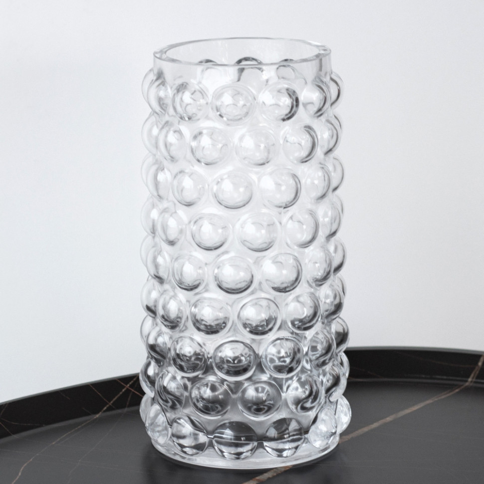 Стеклянная ваза Bolha