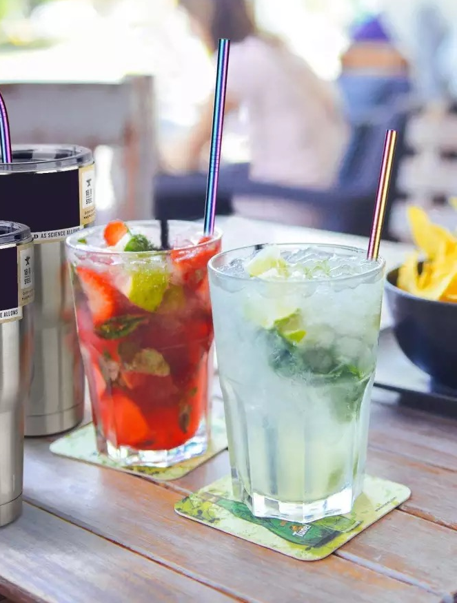 Металлическая трубочка Gold