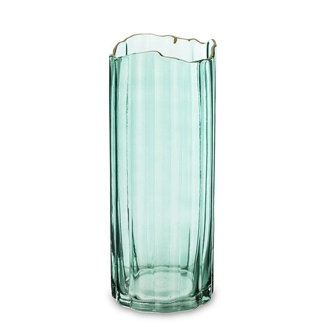 Стеклянная ваза Shadow Green