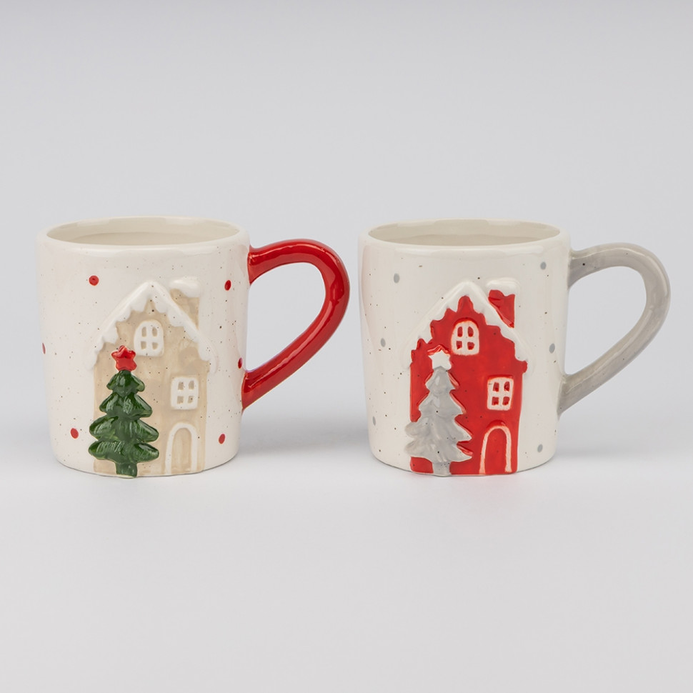 Набор кружок New Year's house 2 шт 