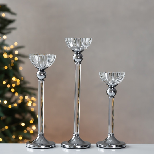 Набір підсвічників Glow of classics 3 шт