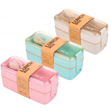 Ланч-бокс із пшеничного волокна Lunch 850 мл