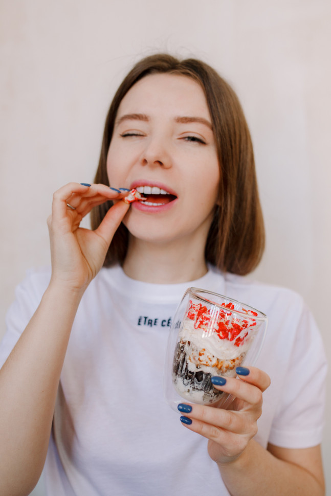 Скляний стакан із подвійною стінкою Peak (350 мл)