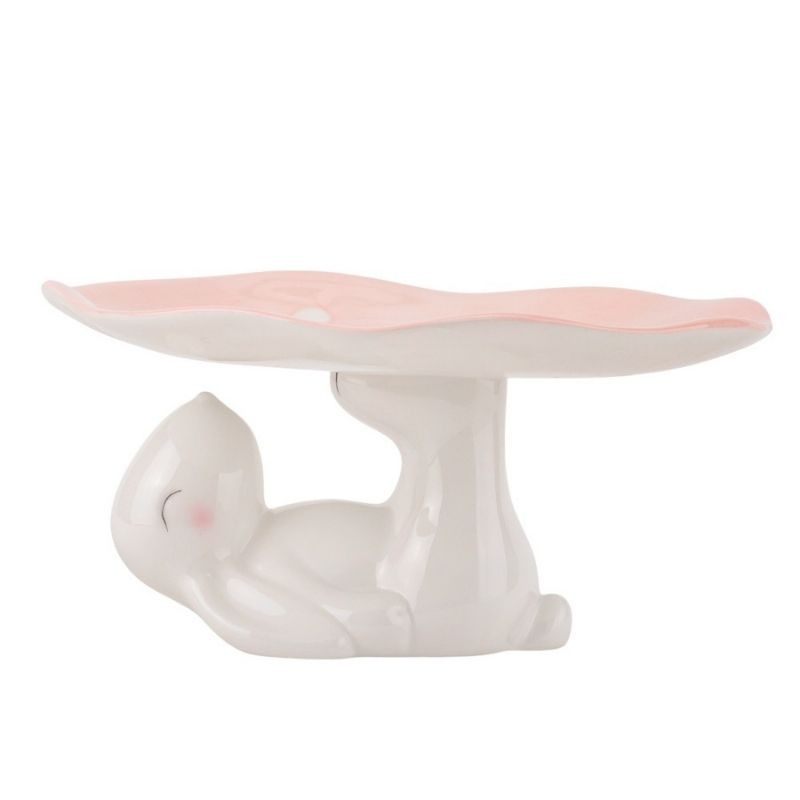 Подставка Rabbit with spring flowers