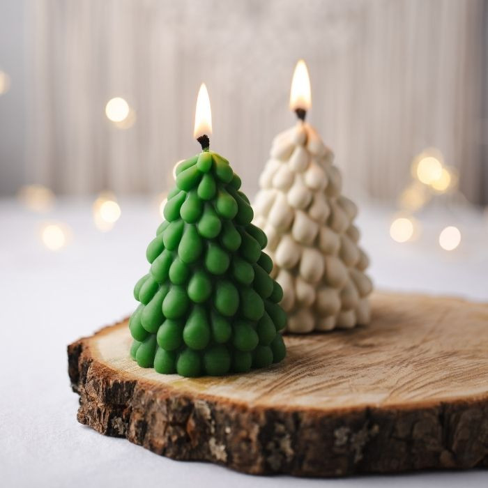 Свічка Ялинка Bubbles