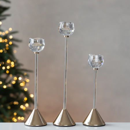 Набір підсвічників Moon rose 3 шт