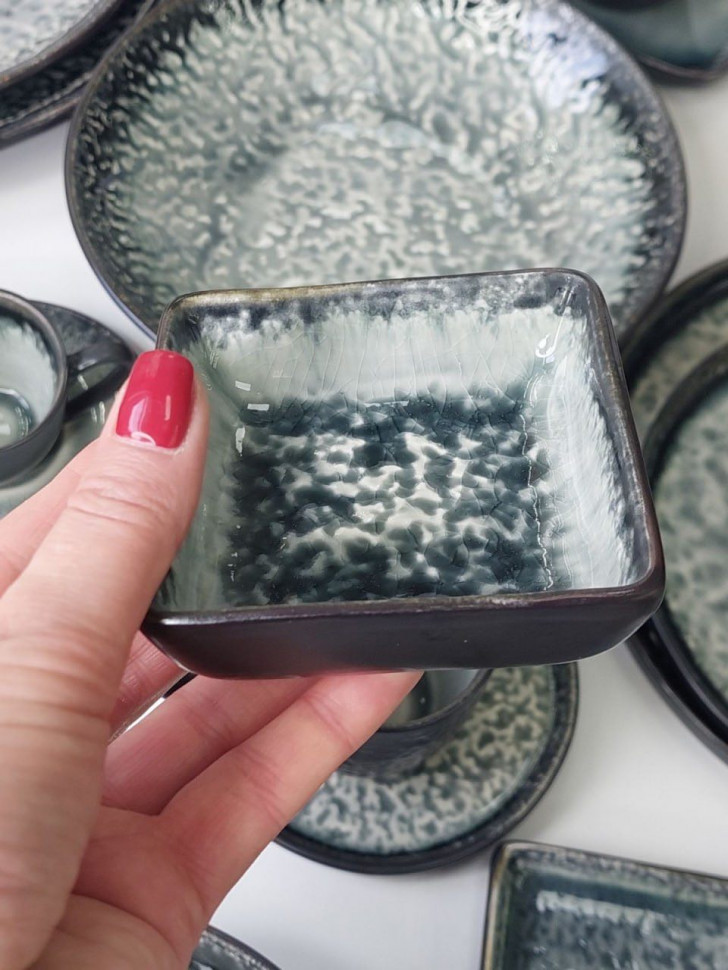 Квадратный соусник Olive