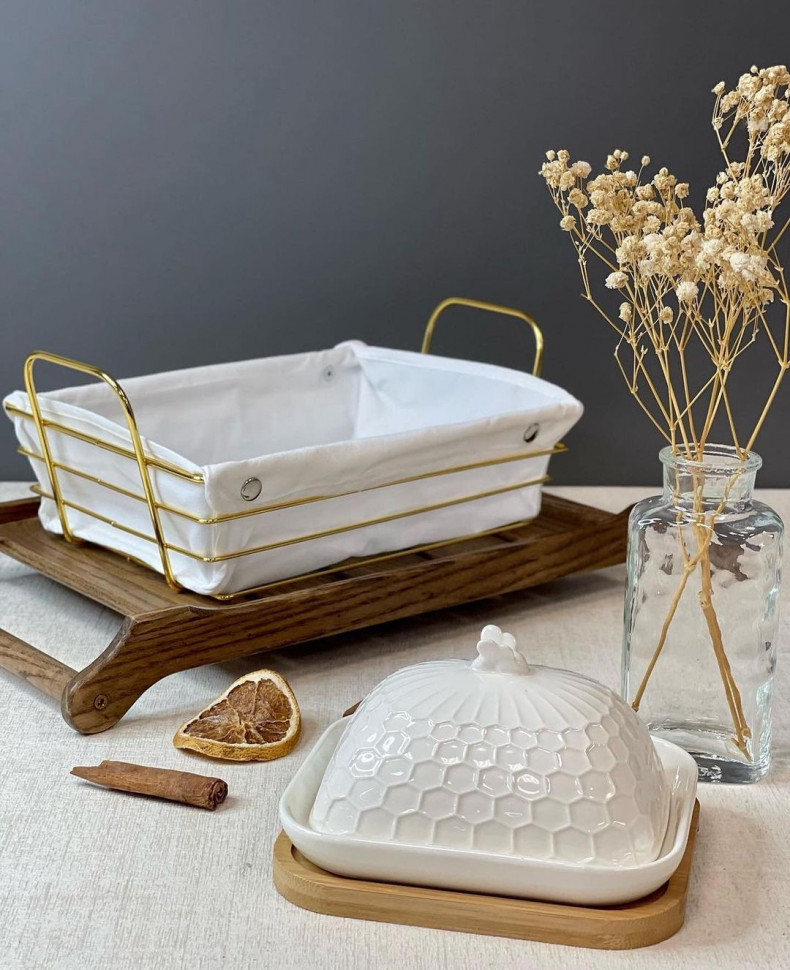 Металлическая хлебница Panem