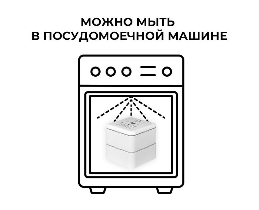 Ланч-бокс White-collar 1700 мл