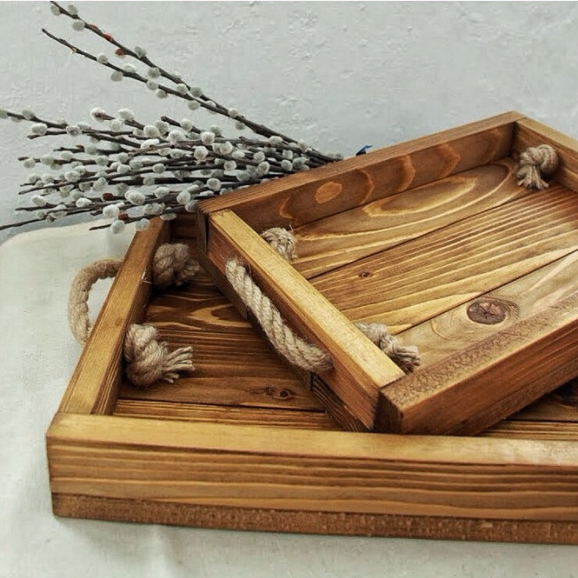 Деревянный поднос Brout