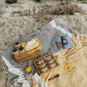 Жакардовий пляжний рушник Kitto