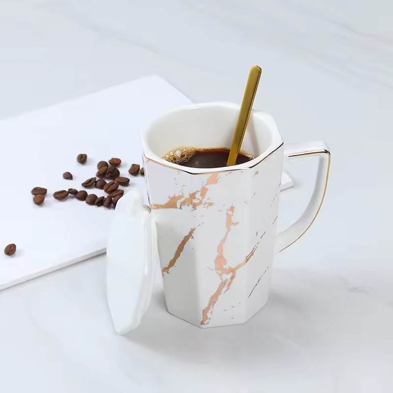 Чашка керамічна Marble