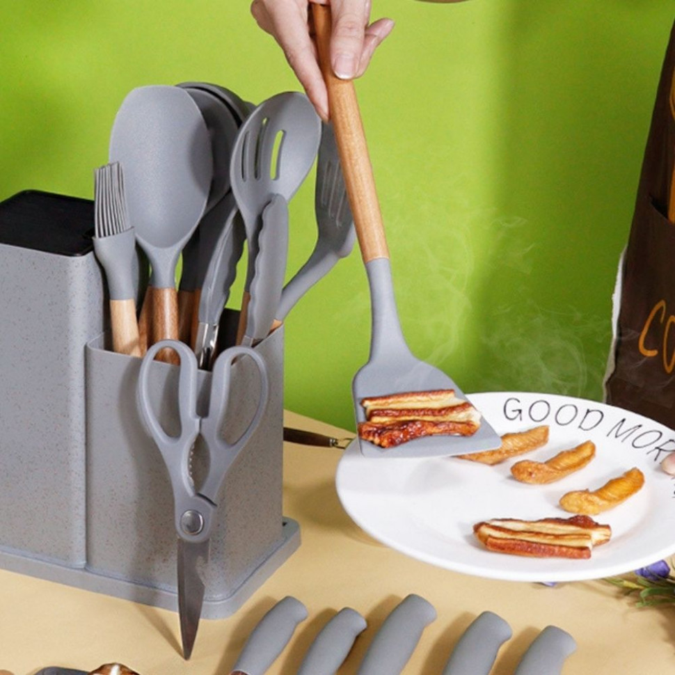 Набор кухонныx принадлежностей + набор ножей Zepline