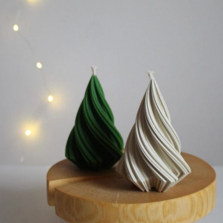 Свеча Елка Swirl